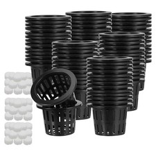 50pcs NET CUP POTS HYDROPONIC SYSTEM GROW KIT HYDROPONIC SEED CLONING