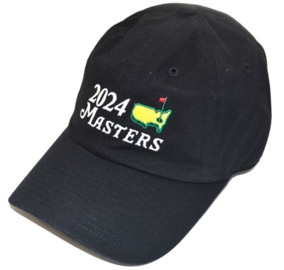 Women’s Masters⛳️ Hat Black NEW 2024 MASTERS (BLACK) Dated PERFORMANCE TECH Hat from Augusta  main image 2