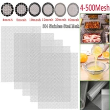 Stainles Steel #4 To #500 Mesh Micron True Fine Screen Filtration Filter