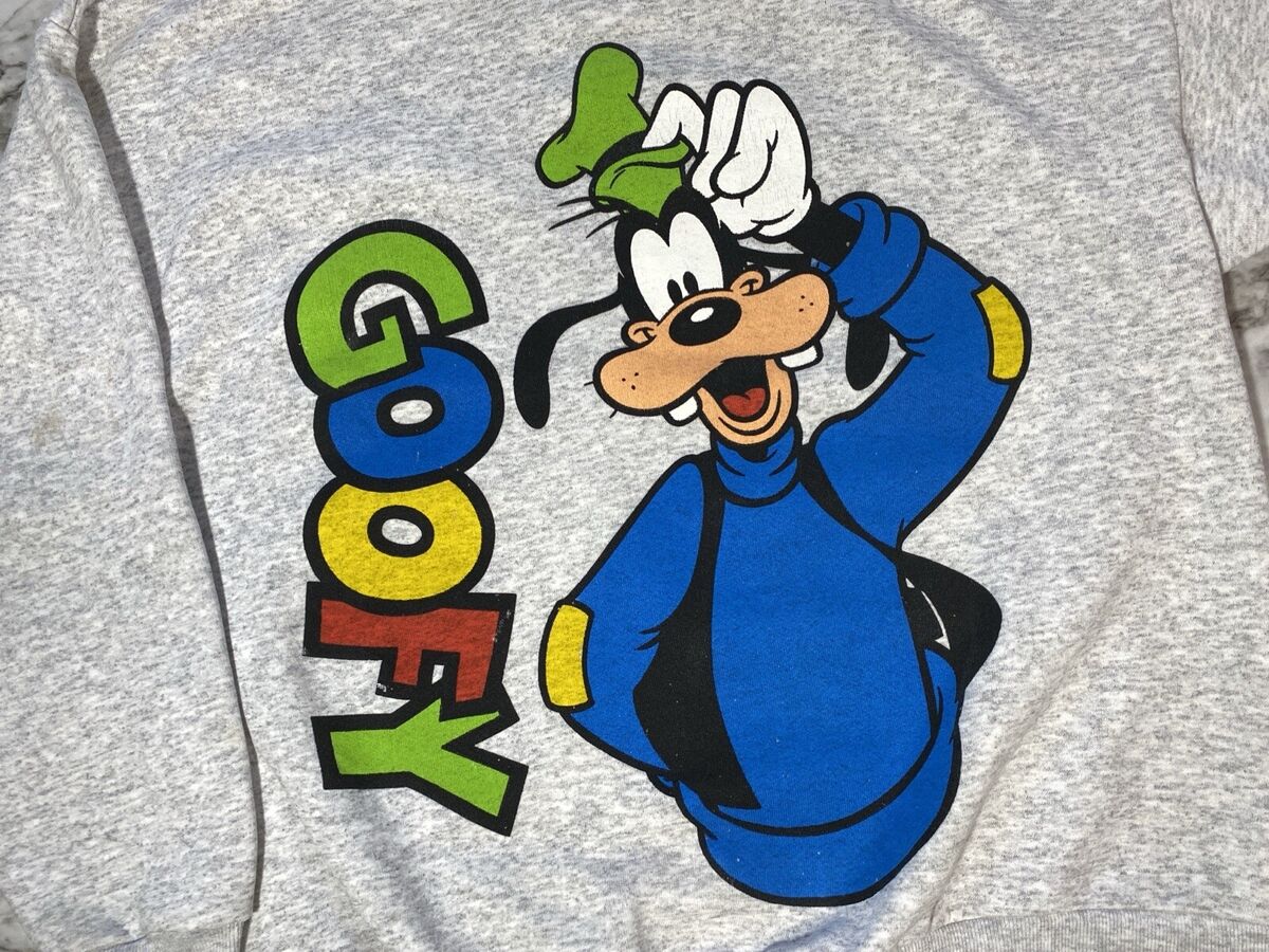 Vintage Disney Goofy Sweatshirt Mens Medium Gray Crewneck Vintage Disney Goofy Sweatshirt Mens Medium Gray Crewneck