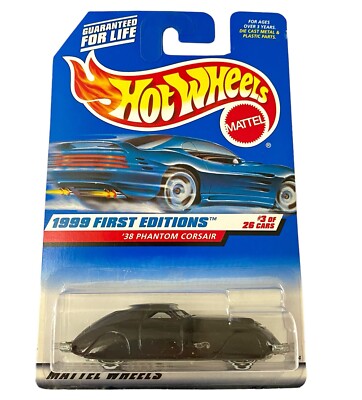 1999 First Editions Hot Wheels '38 PHANTOM CORSAIR #656 | eBay
