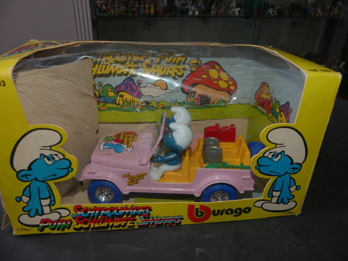 Véhicule à iction + Figurine Schtroumpfette Bandai - Voiture | Soldes fnac Belgique