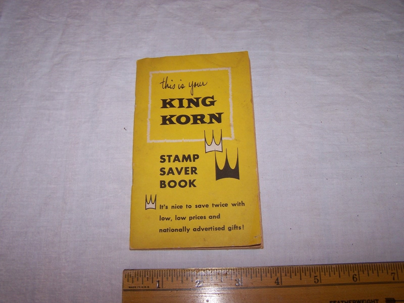 Vintage KING KORN Stamp Saver Book CHICAGO ILLINOIS eBay