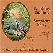 Lloyd, George : Lloyd: Symphonies Nos 1 & 12 CD Expertly Refurbished Product