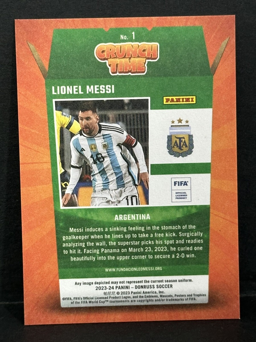 Lionel Messi メッシ donruss canvas キャンバスカード 2024-25 LIONEL MESSI PANINI DONRUSS FIFA | eBay