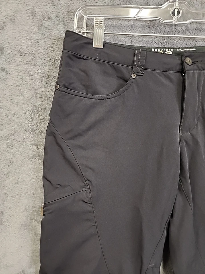 Pantalones Cortos de Senderismo Mountain Hardwear Para Mujer Talla 6 Carga Nylon Elastizados Foto 3 de 4