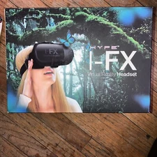 Hype I-FX Lightweight Virtual Reality Headset Black