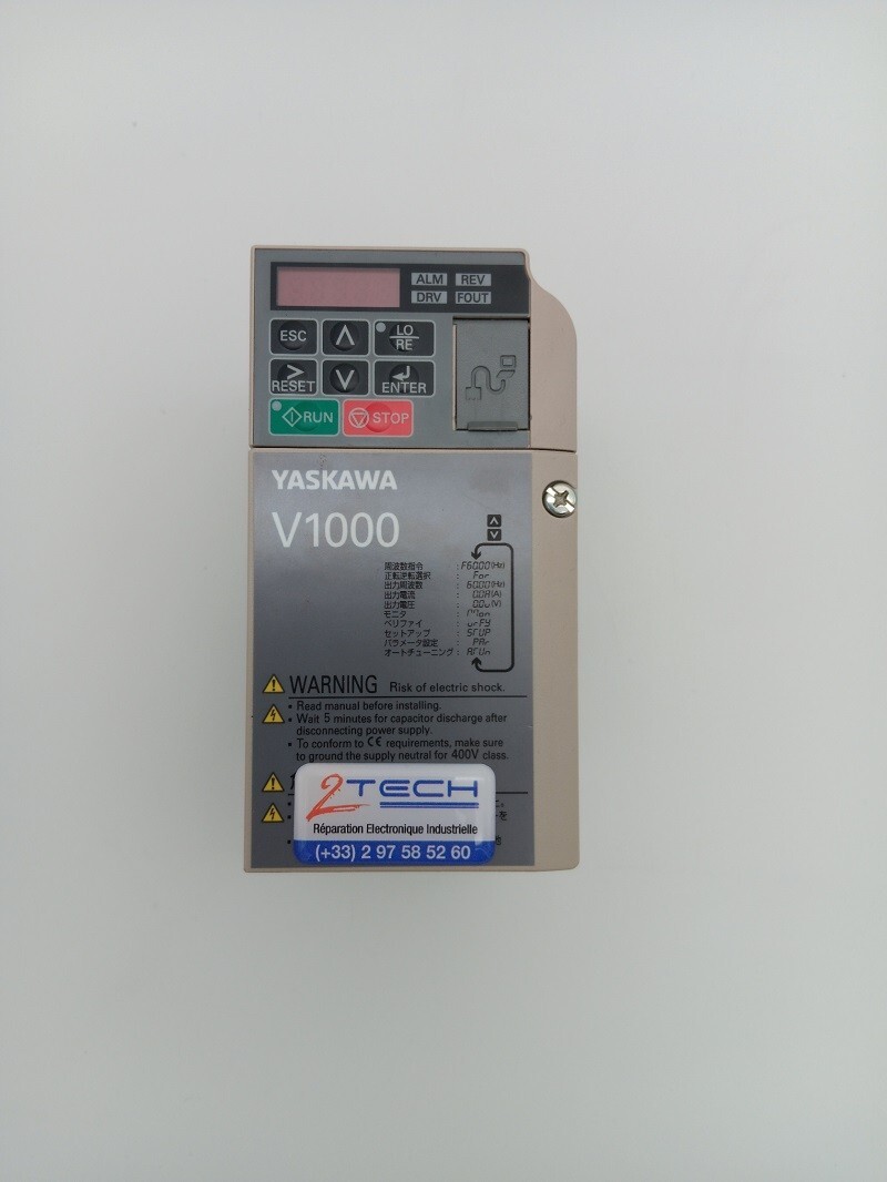 Variateur CIMR-VC2A0006BAA Serie V1000 0,75kW : l'excellence de l'automatisation triphasée