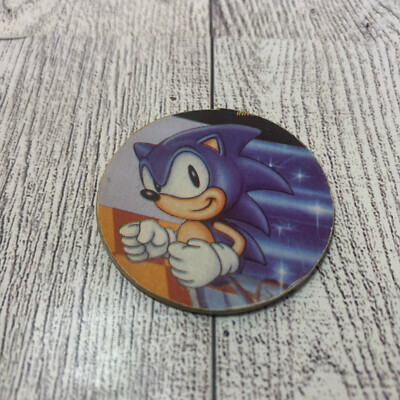 Vintage Sonic The Hedgehog MILKCAP MAKER, Slammer Jammer, POG, handmade