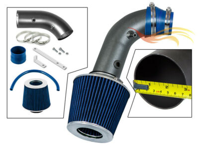 BLUE RW Racing Air Intake Kit+Filter For 04-08 Aveo/Aveo5/00-02 Lanos 1.5L 1.6L
