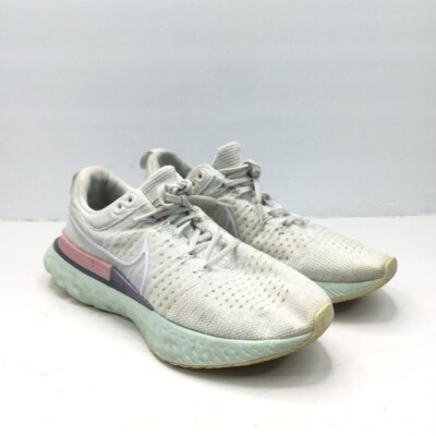 Nike Sneakers React Infinity Run Fly Knit 2 Sneakers Women Size 11 White Pink