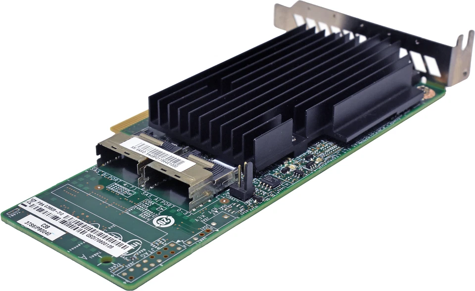 Intel G35828-312 8-Port SAS 6G PCIe x8 RAID Controller +Cable LP - Bild 3 von 4