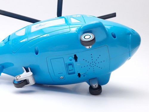 Disney Pixar Cars Le Roi Dinoco Hélicoptère Grand avec Son TESTÉ *LIRE* - Photo 14 sur 14