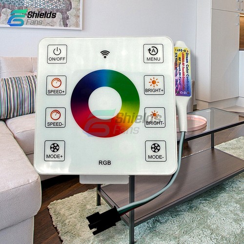 DC5-24V 8 Keys Panel LED Controller For WS2812B WS2811 Colorful LED Strip Lights - Picture 8 of 8