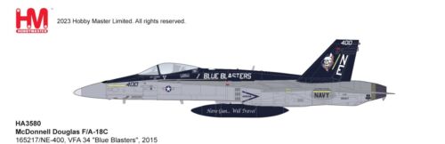 Hobby Master 1/72 HA3580 F/A-18C Hornet USN VFA-34 Blue Blasters - Picture 10 of 11