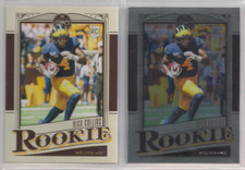 NICO COLLINS TEXANS 2021 PANINI LEGACY ROOKIE SILVER & BASE # 160 RC