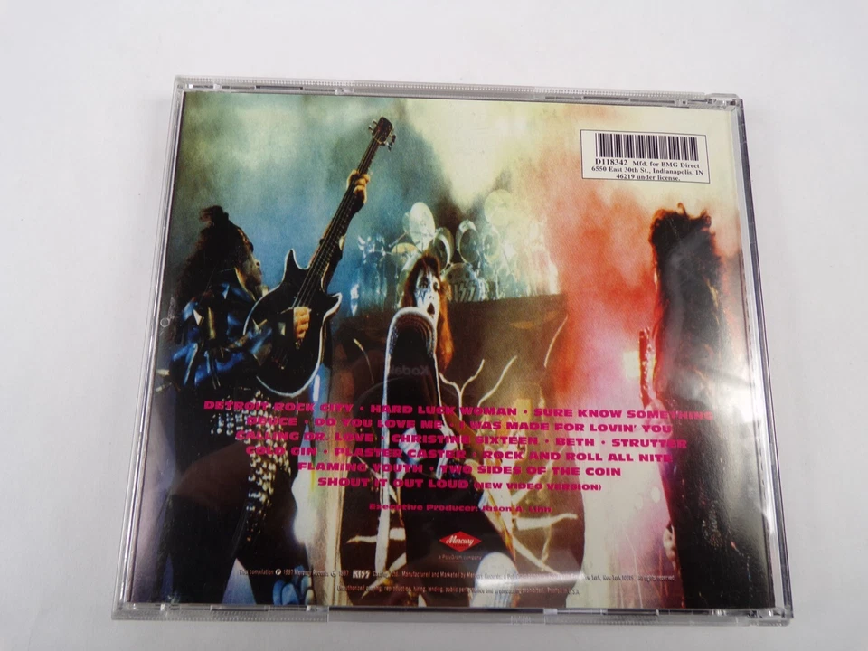 Greatest Kiss Beth Plaster Caster Strutter Gold Gin Shout It Out Loud CD#58 — 第 2/4 张图片