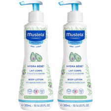 Mustela Hydra Bebe Body Lotion 300ml, 2EA