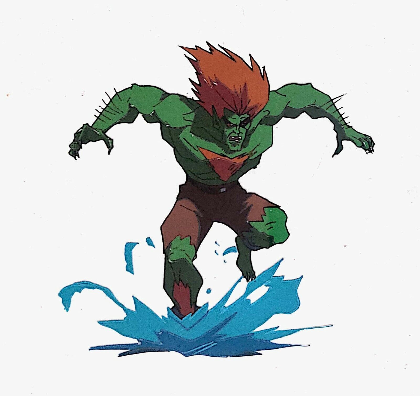 Blanka finds true love  Street Fighter: The Animated Series (1995