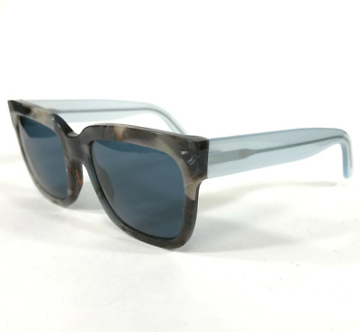 Andy Wolf Sonnenbrille VICTORIA COL.N 55 Blau Braune Schildkröte Übergröße Ramen