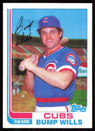 1982 Bump Wills #129T