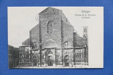 Postcard Bologna - Church of S. Petronio - The facade - 1910 ca.