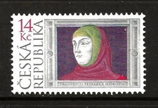 Czech Republic Sc 3247 NH of 2004 - Petrarch , poet