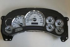 03-06 Complete Replacement Speedometer No Core Fee Premium White Ss Blue Led Bp 03-06 Complete Replacement Speedometer No Core Fee Premium White Ss Blue Led Bp
