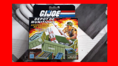 G.I.JOE / GI JOE Ammo Dump Unit / Munitionsdepot