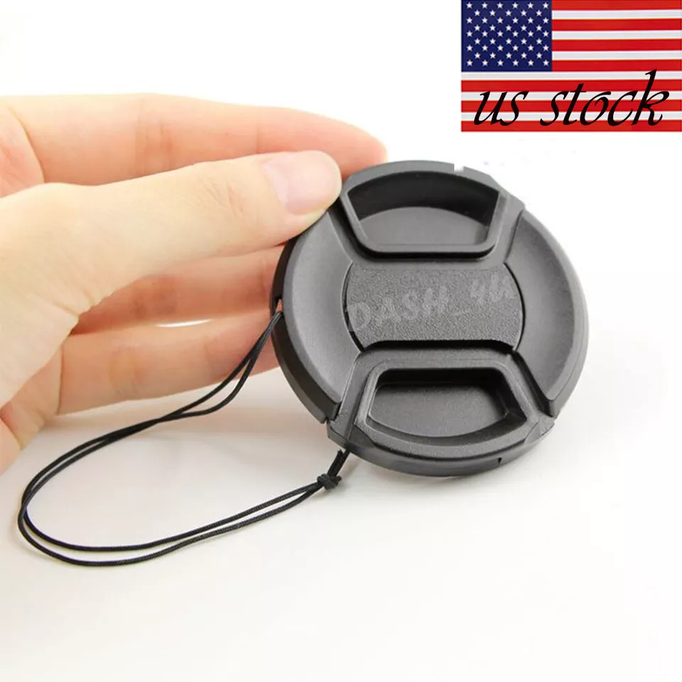 4ps 58mm Plastic Snap-On Front Lens Cap Cover for Canon SLR DSLR Camera US STOCK - Image 3 of 4