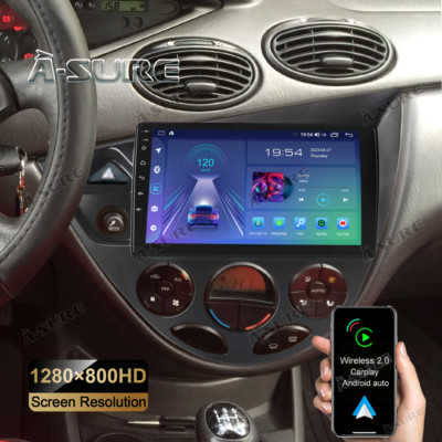 Android 14 Radio Navi Wireless Carplay WIFI GPS 2GB Für Ford Focus MK1 1998-2003