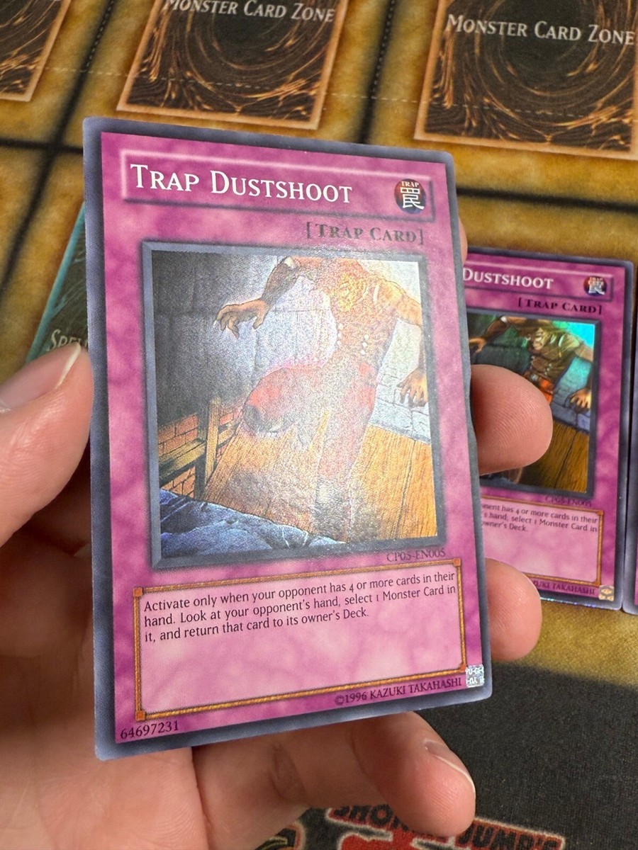 遊戯王 - 遊戯王　TRAP DUSTSHOOT CP05-EN005 スーパーレア YUGIOH Trap Dustshoot CP05-EN005 Super Rare Promo NM | eBay
