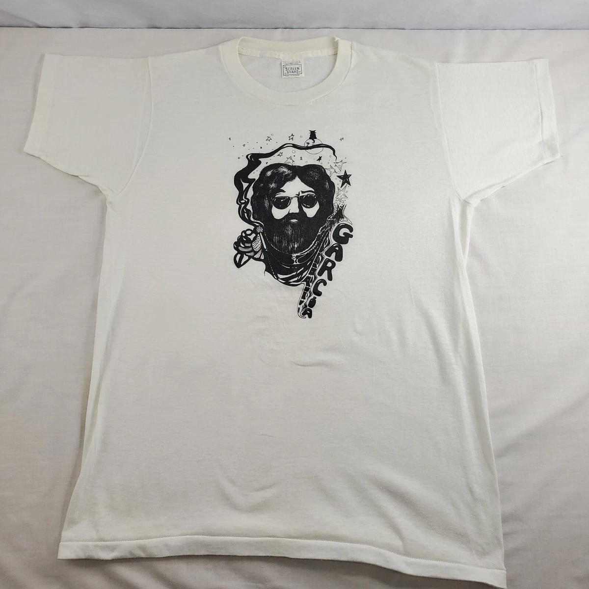 RARE Vintage Grateful Dead 70s 80s Jerry Garcia Screen Stars T
