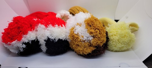 Vintage Golf Head Covers Knit Sock w/ Pom Poms - Foto 6 di 7
