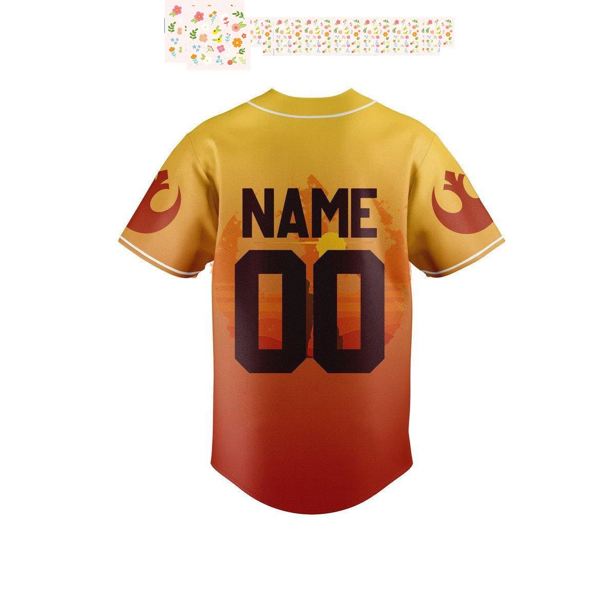 Star Wars Welcome to Tatooine Personalized Baseball Jersey