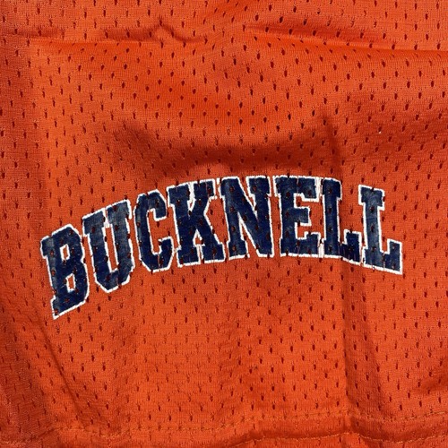Bucknell Bison Shorts Herren klein orange Vintage USA Fitnessstudio Athletik College - Bild 7 von 12