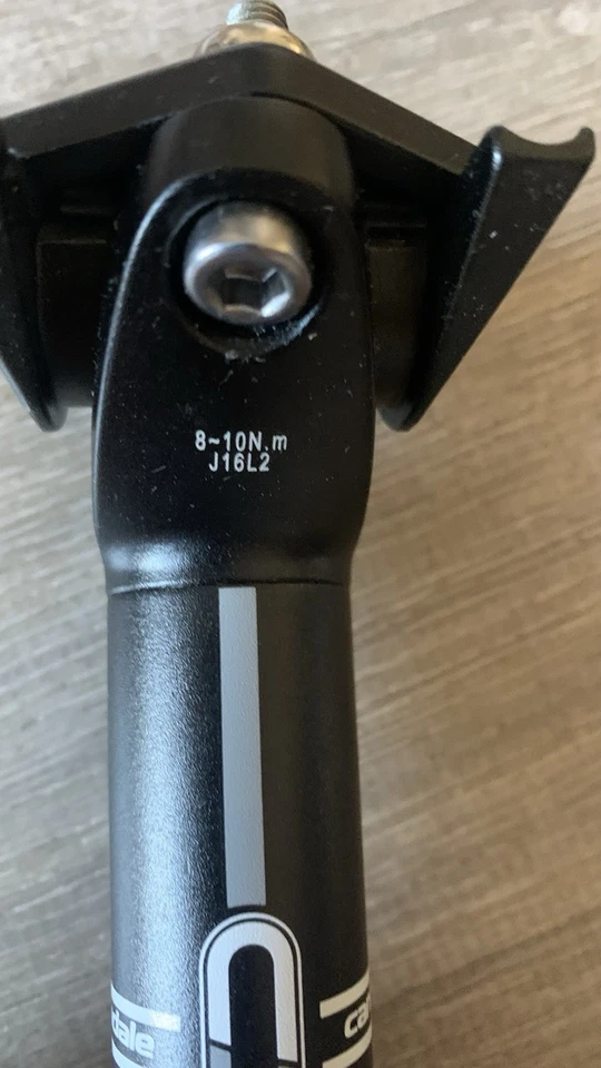 Tija de sillín Cannondale C3 27,2 350 mm aleación negra nueva Foto 3 de 4