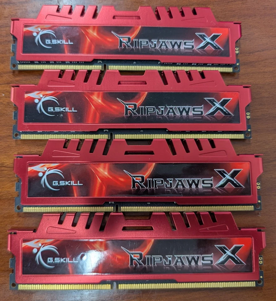 16GB(4X4GB) G.SKILL RIPJAWS X F3-1066CL9D-8GBXL PC3-10666 DESKTOP RAM - Image 3 of 3