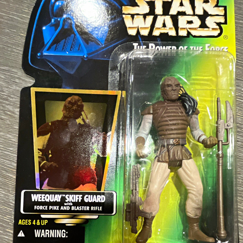 Hasbro Star Wars Power of the Force 2 Weequay Skiff Guard Figure w/ Pike