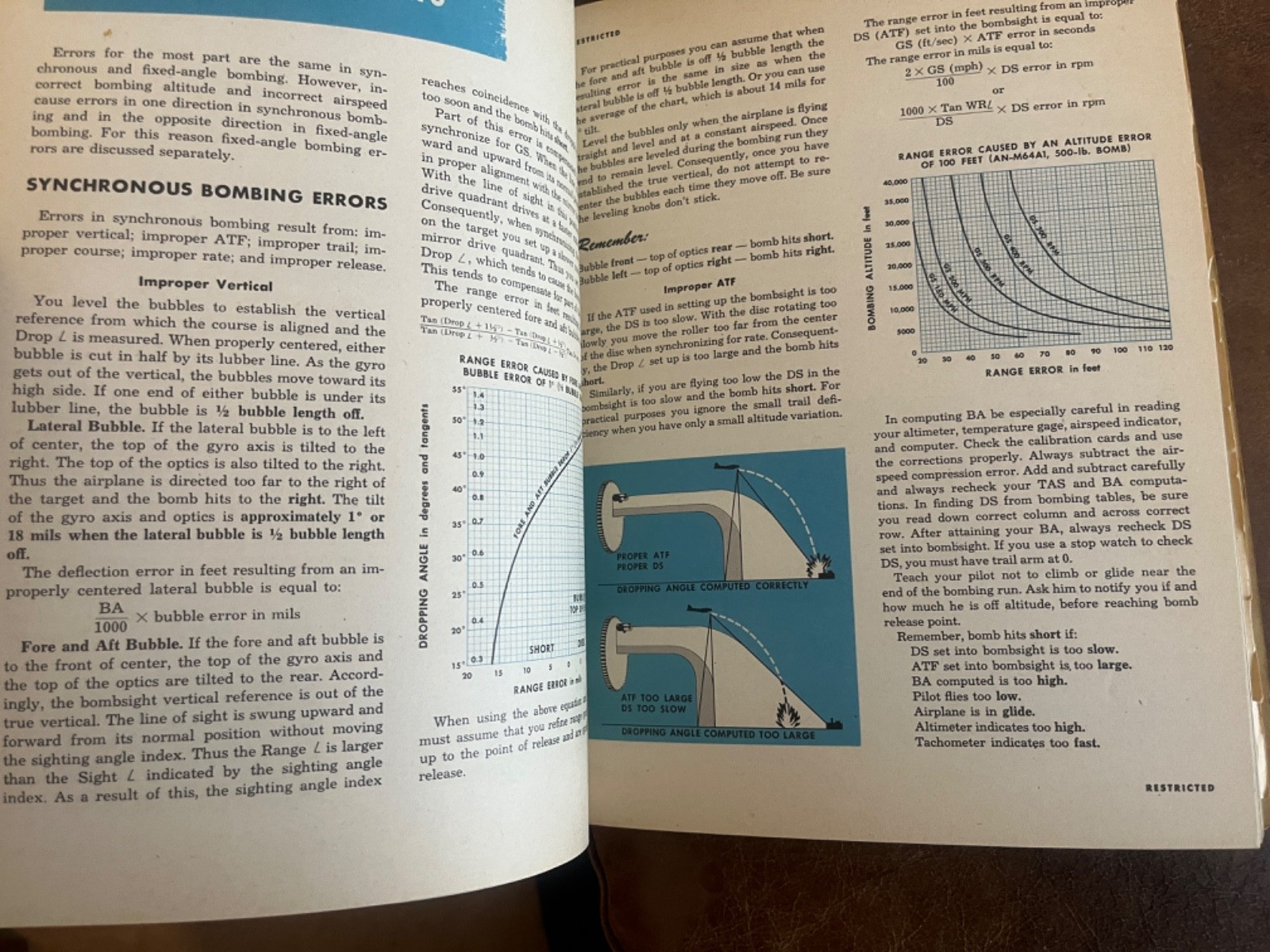 Genuine WW2 Bombardiers Information file USAAF  B17 B24 Flying Fortress image 6
