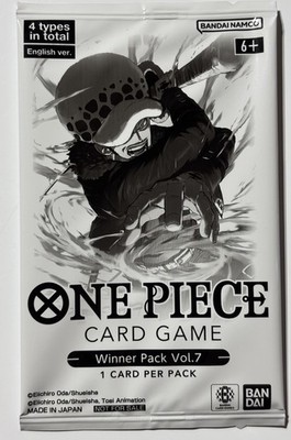 One Piece Card Game TCG Winner Pack Vol. 7 Sealed - English