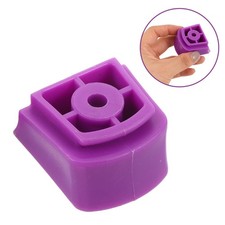 2Pcs Purple Rubber Toe Stops for Roller Skates Quick Response Safety Brakes