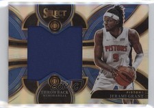 2023-24 Panini Select Throwback Memorabilia Jerami Grant #TM-JG 14t3