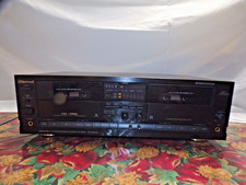 Sherwood Stereo Double Cassette Deck Model No. DD-4010C Works