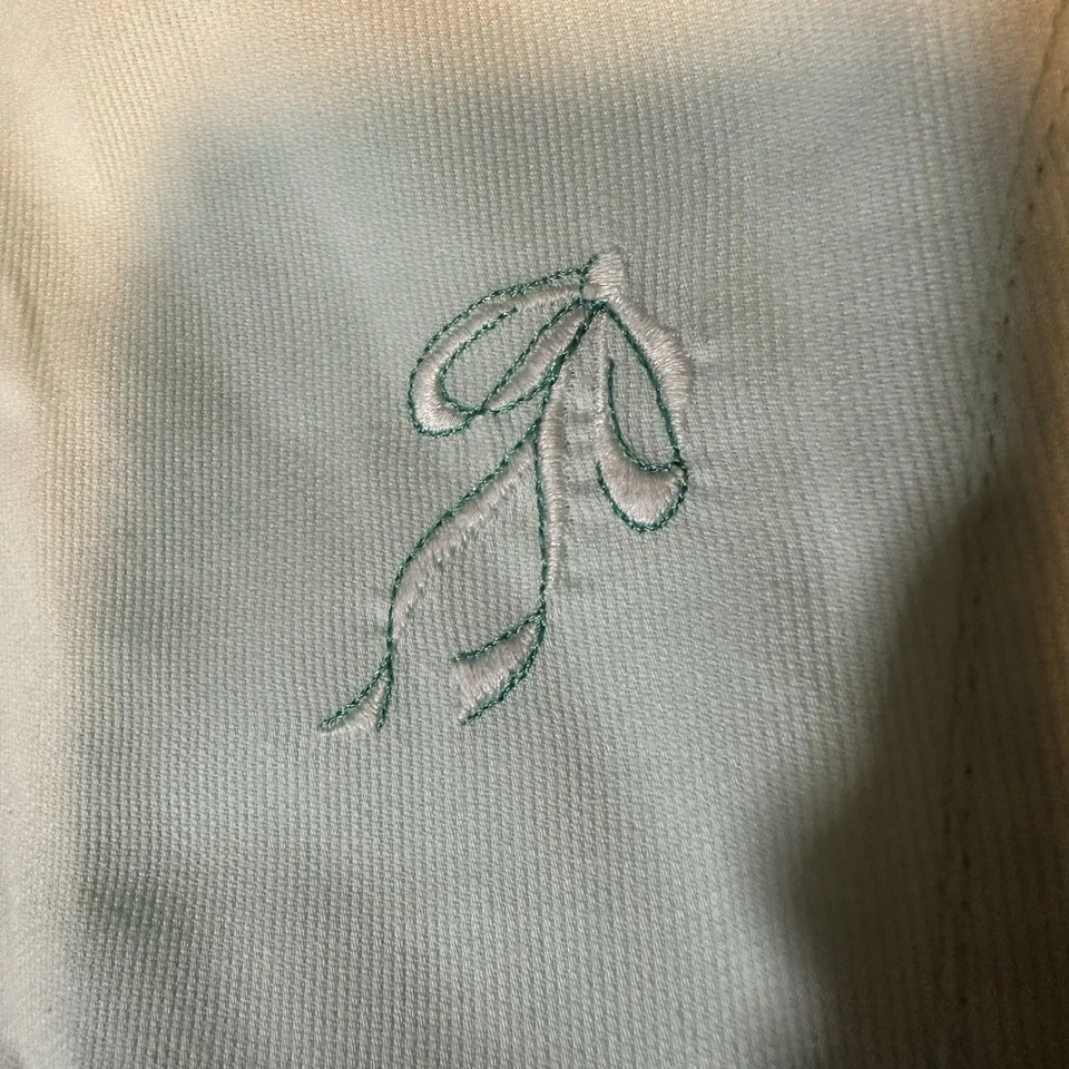 Vtg 90s Italian Made Dress Layered Ruffles Collar Bow Preppy Coquette Girl Sz 6 - Image 2 of 4