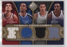 2009 SP Game Used Fabric Foursomes Level 3 14/35 Ryan Anderson Courtney Lee 2t8