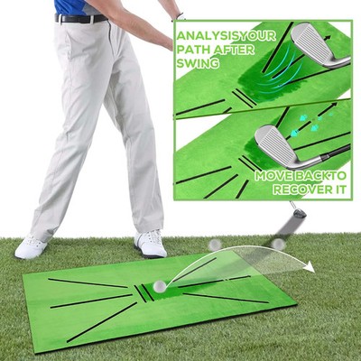Golf Training Matte Swing Pfad Markierung Board Ball Ausrichtung