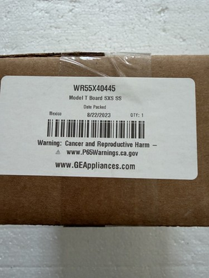 #ad GE Main Control Board for Refrigerator WR55X40445 $119.00