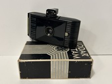 Vintage Kodak Bantam No.27 Folding Bakelite Camera Anastigmat 53mm F6.3 Lens-box
