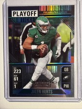 JALEN HURTS 2024 CONTENDERS PLAYOFF TICKET FOOTBALL EAGLES 154/199